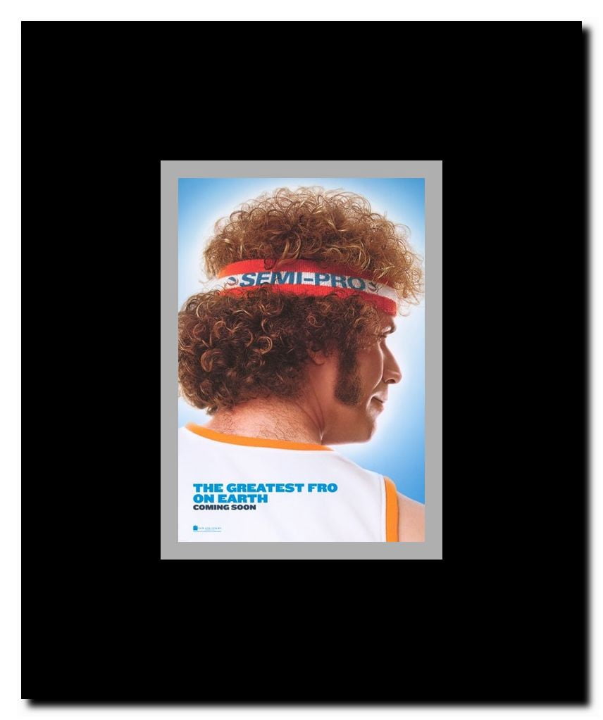 Semi-Pro Framed Movie Poster