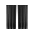 thumbnail image 1 of Semi Sheer Curtains Solid Color Double-Thread Polyester Gauze Curtain, Semi-Transparent Curtain Rod, Pocket-Style Semi-Transparent Curtain Sheer Curtains with Lights, 1 of 6