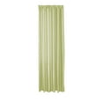 thumbnail image 1 of Semi Sheer Unlined See Through Window Curtain Faux Silk Texture Rod Pocket 98 Inches Length, 1 of 7
