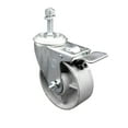 thumbnail image 1 of Semi Steel Swivel TS Caster -4" Wheel&3/8" Stem w/Total Lock BRK, 1 of 2
