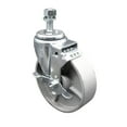 thumbnail image 1 of Semi Steel Swivel TS Caster - 5" Wheel & 1/2" Stem w/Brake, 1 of 2