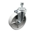 thumbnail image 1 of Semi Steel Swivel Threaded Stem Caster w/Roller Bearing - 5" Wheel & 1/2" Stem, 1 of 2