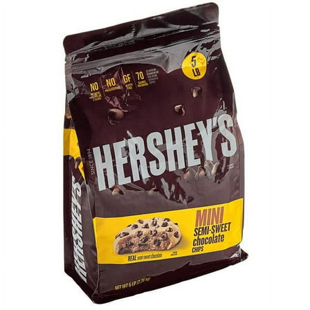 Semi Sweet Chocolate Chips 5Lb (2.26 Kg)