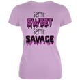 thumbnail image 1 of Semi-Sweet Semi-Savage Sprinkles Juniors Soft T Shirt Lilac SM, 1 of 1