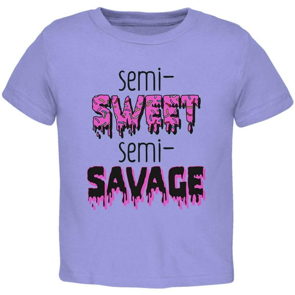 Semi-Sweet Semi-Savage Sprinkles Toddler T Shirt
