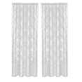 thumbnail image 1 of Semi Transparent Lace Curtain, Elegant Window Sheer For Living Room Bedroom, Decorative Drape For Home And Picnic Decor（140X114Cm）, 1 of 5