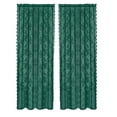 thumbnail image 1 of Semi Transparent Lace Curtain, Elegant Window Sheer For Living Room Bedroom, Decorative Drape For Home And Picnic Decor（140X114Cm）, 1 of 5