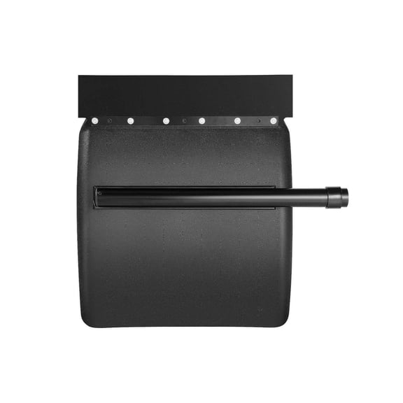 Semi Truck Quarter Fenders 24x24 Inch - HDPE Mud Flaps with Brackets - Heavy Duty Quarter Fender Kit for Kenworth, Peterbilt, Freightliner, Volvo & More