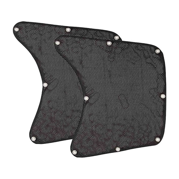 Semi Truck Side Window Sun Shade - 2pcs Easy Install Sun Protection for Cooler Rides - Opaque Mesh Design for Visibility and Comfort - Universal Fit for Most Trucks