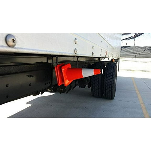 Semi Truck & Straight Truck Street Facing Safety Cone Holder
