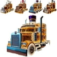 thumbnail image 1 of Semi Truck Whiskey Bottle, Car-Shaped Whiskey Decanter Bottle, Glass Liquor Bottles in Semi Trucks Shape with Cap, Car Shaped Cool Decanters, Funny Home Bar Decor, Truck Driver Gifts for Dad (#2), 1 of 7