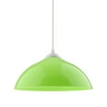 thumbnail image 1 of Semi-circular Chandelier Light Shade Cover Pendant Lampshade Fixture Green, 1 of 8
