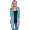 thumbnail image 1 of Semi-sheer Cardigan Cover-up with Pockets, 1 of 1