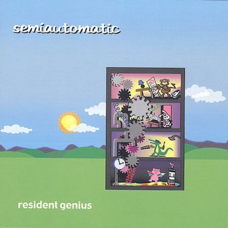 Semiautomatic - Resident Genius - Rock - CD