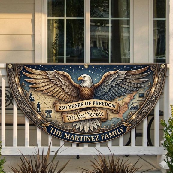 Semicircle Fence Flag (Merchize)