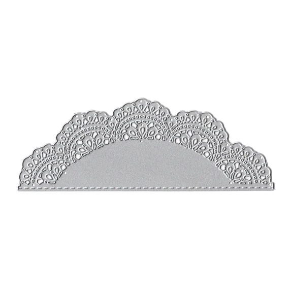 Creating Card Craft Semicircle Lace Cutting Dies DIY Christmas Valentine's Day Birthday ...