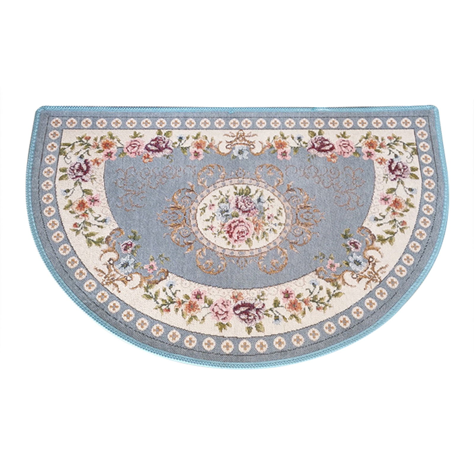 Semicircular Entrance Bedroom Door Stepping Rugs Outdoor Mat Soft