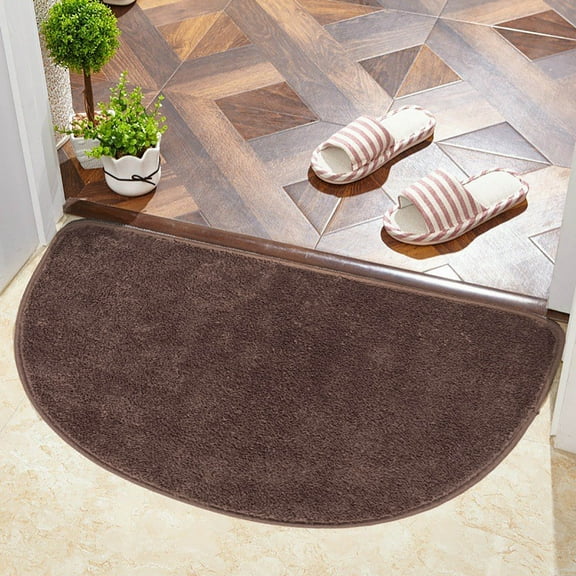 Semicircular Kitchen Rugs Home Mats Half Moon Round Home Carpet for Bedroom Bedroom Dry Fast Shower