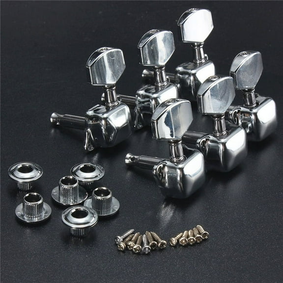 Semiclosed Acoustic Guitar String Tuning Pegs Tuners Machine R6X9 Keys P7I9 X4L5