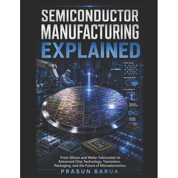 Semiconductor Manufacturing Explained: From Silicon and Wafer Fabrication to Advanced Chip Technology, Transistors, Pack, (Paperback)
