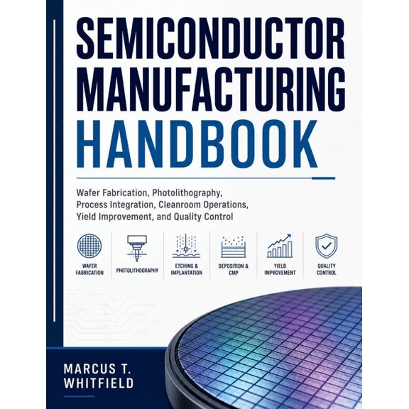 Semiconductor Manufacturing Handbook: Wafer Fabrication, Photolithography, Process Integration, Cleanroom Operations, Yi, (Paperback)