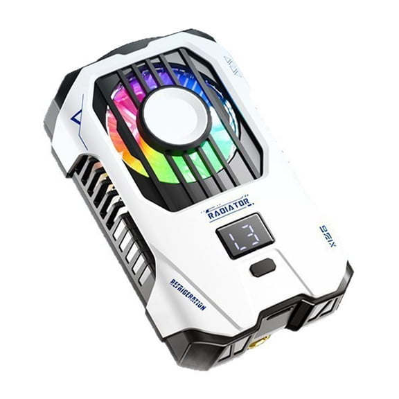 Semiconductor Phone Coolers X136 With 2500mAh Build In & Wide Compatibility Phone Cooling Pad for Smartphones
