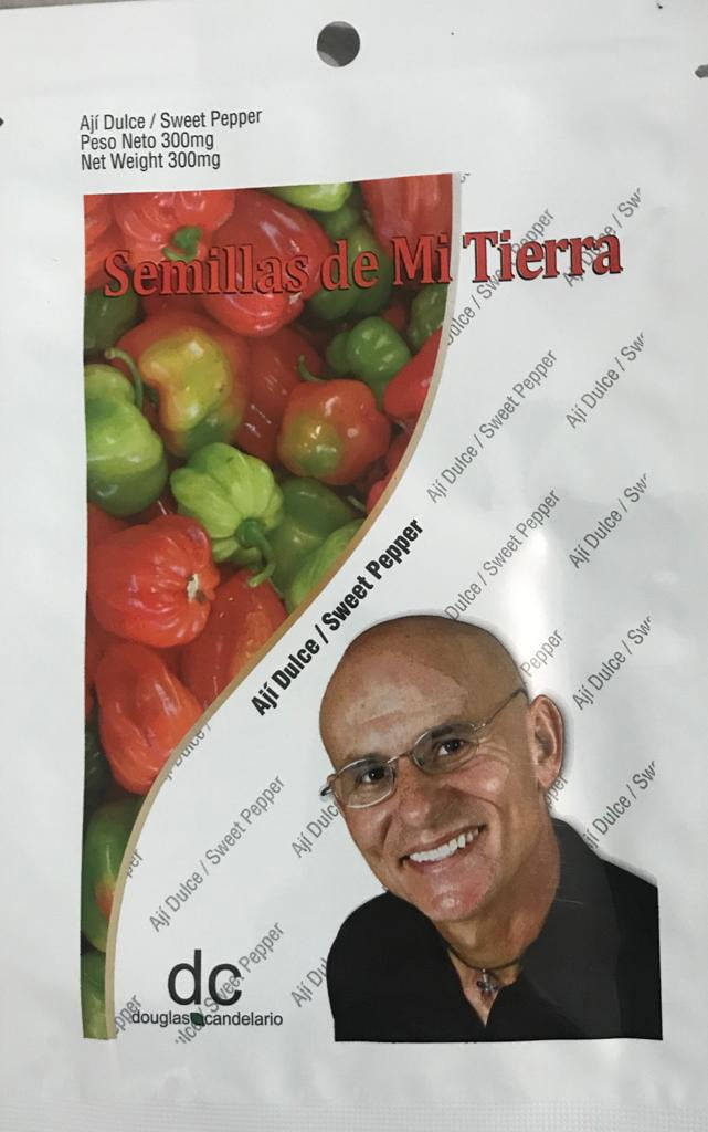Semilla Tropical Sweet Pepper Plant Seeds 300mg Packet