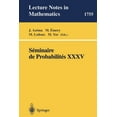 thumbnail image 1 of Seminaire de Probabilites XXXV, (Paperback), 1 of 1