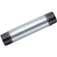 thumbnail image 1 of Anvil 8700154258, Steel Pipe Fitting, Nipple, 1-1/2" NPT Male x 4-1/2" Length, Galvanized Finish, 1 of 2