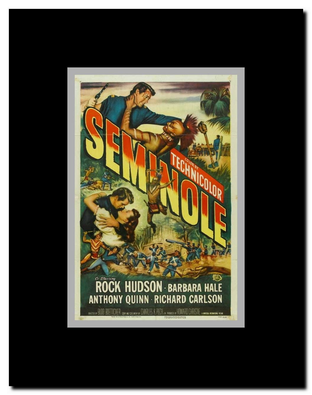 Seminole Framed Movie Poster