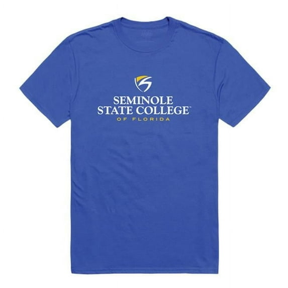 Seminole State College Raiders Institutional T-Shirt, Royal - Small