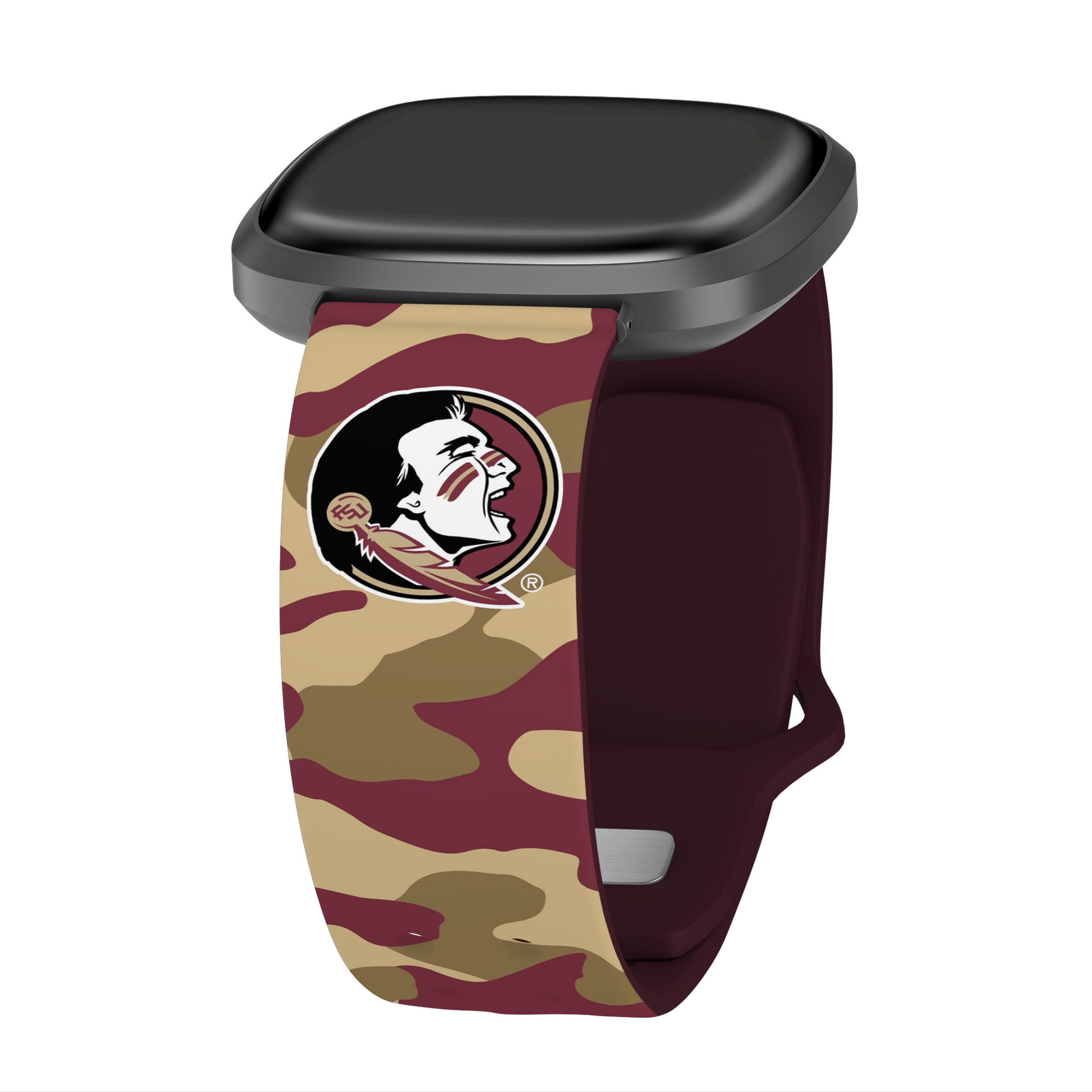 Seminoles HD Camo Unisex Watch Band for FitBit Versa 3 & Sense (Short)