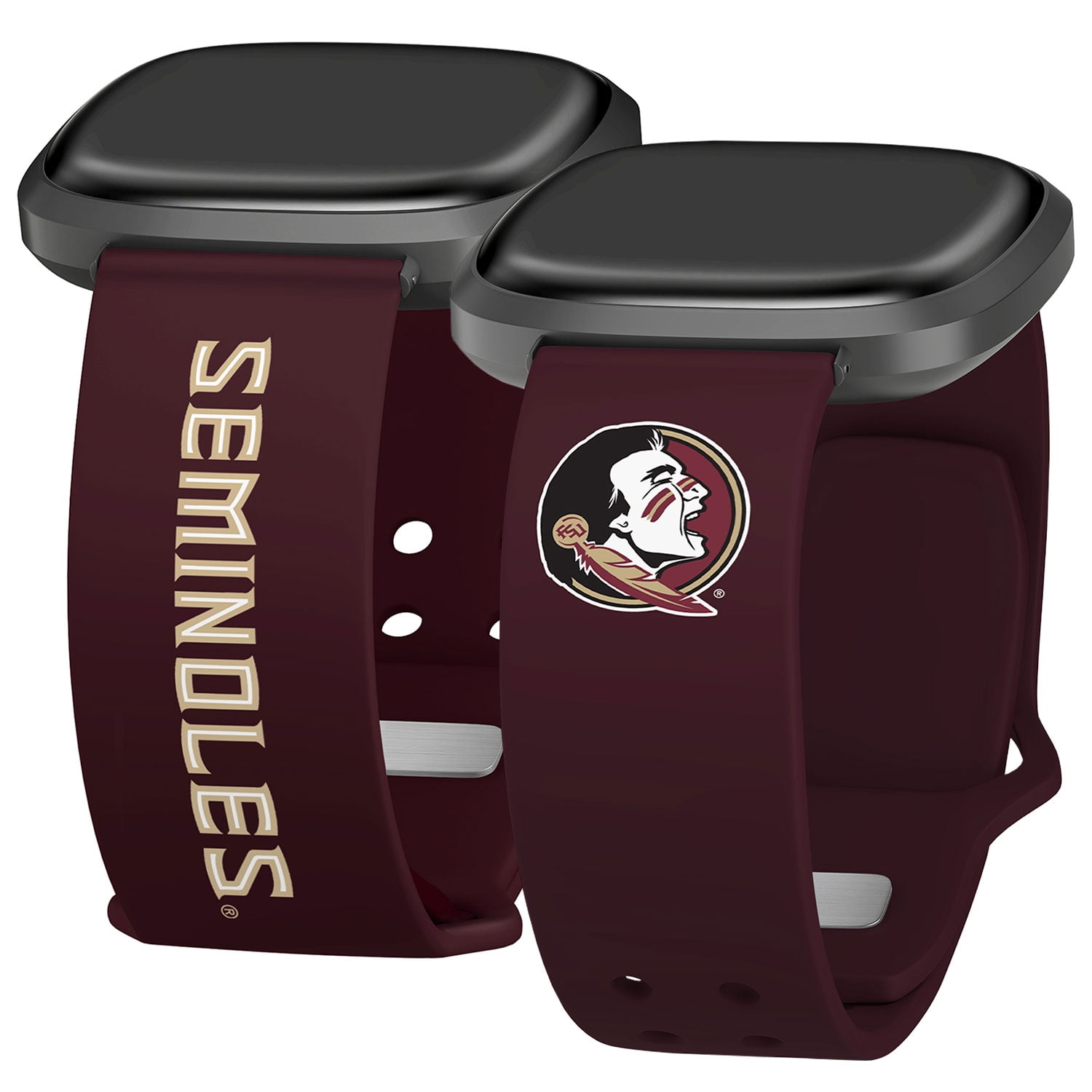 Seminoles HD Iconic Edition Unisex Watch Band for FitBit Versa 3 & Sense (Short)