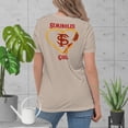 thumbnail image 1 of Seminoles girl Women's Relaxed T-Shirt (Heather Stone, S), 1 of 2