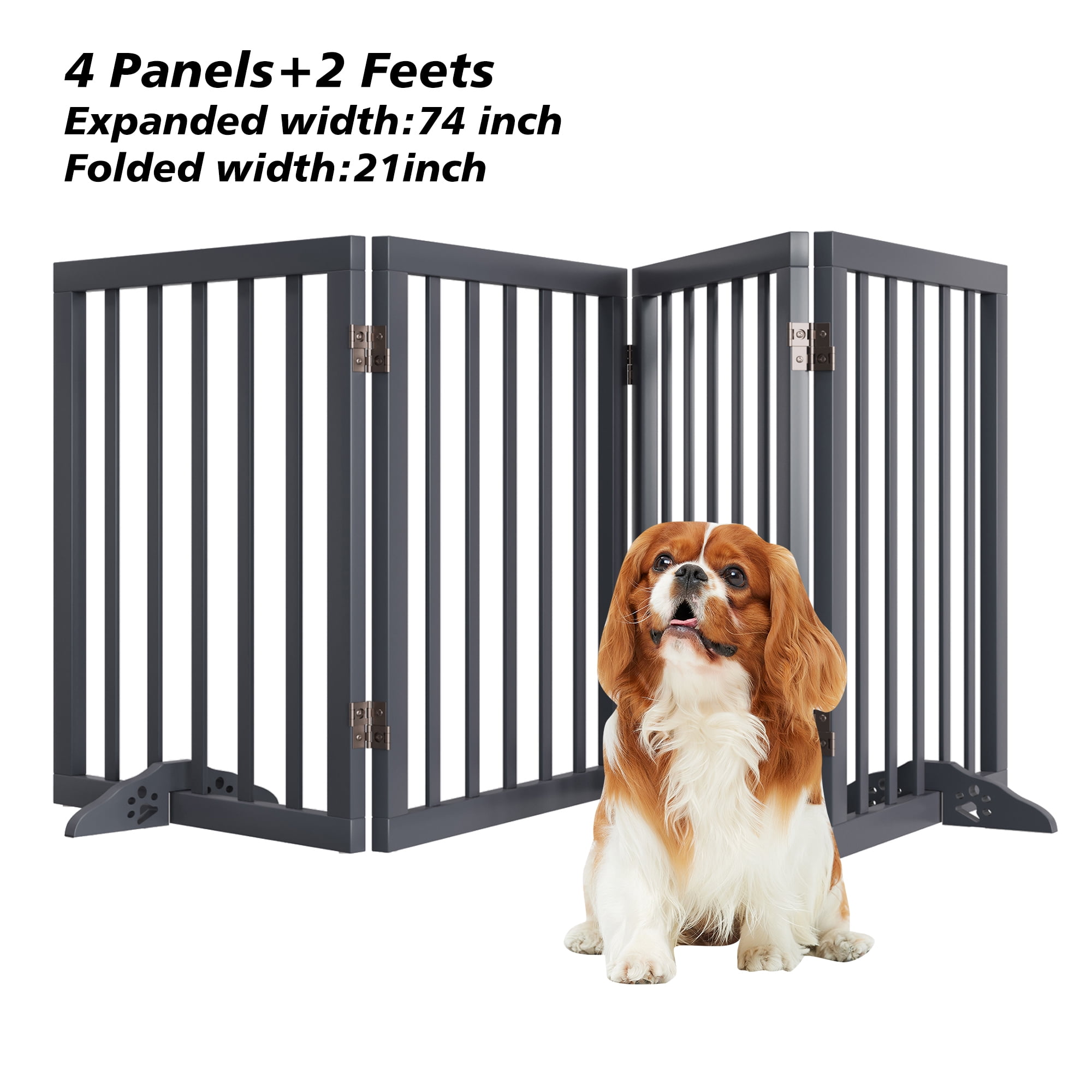 Semiocthome Ultra Wide Foldable Pet Gate For Doorway Freestanding Dog semiocthome-ultra-wide-foldable-pet-gate-for-doorway-freestanding-dog