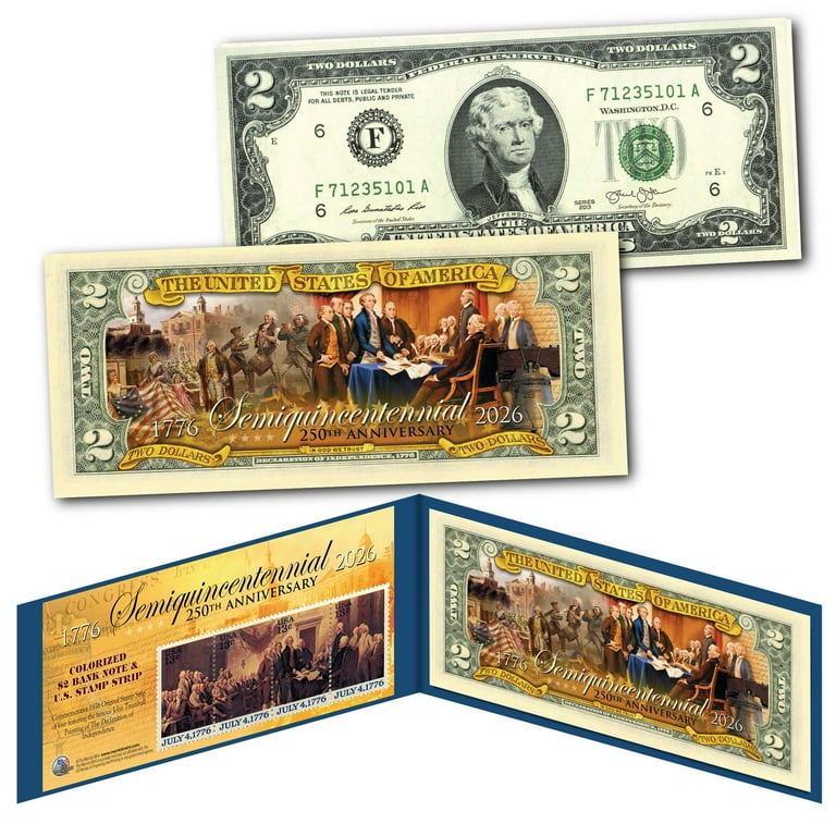 【THEAIRTOWN】bills skpt ★2color S/M Semiquincentennial 250th Anniversary of the US $2 Bill w