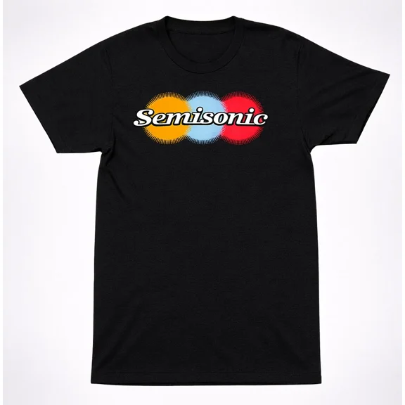 Semisonic Color Circle Logo Shirt 90s Alternative Rock Radio shirt Tee