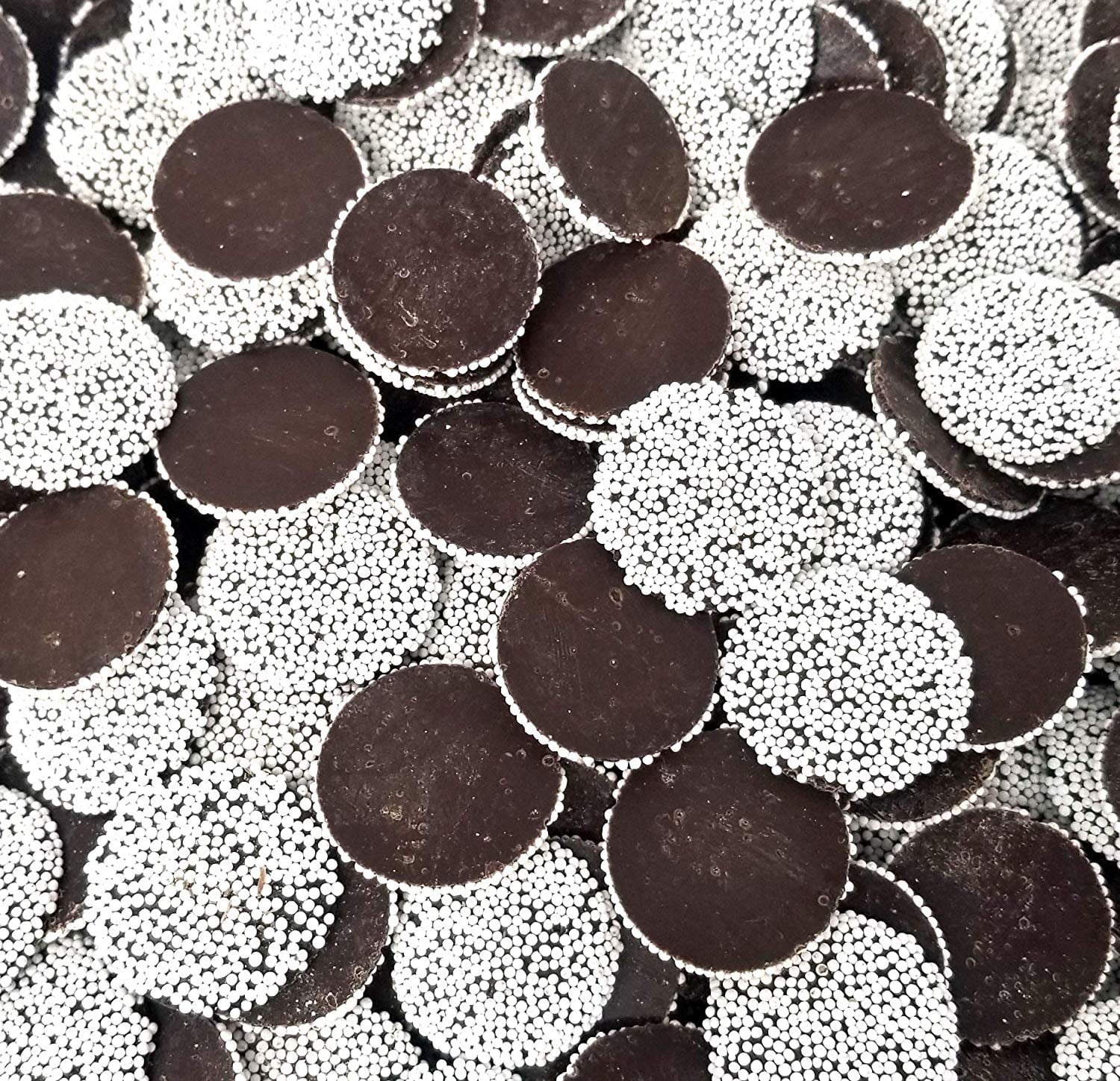 Semisweet Dark Chocolate Nonpareils Candy, Bulk Pack, 2 Pounds