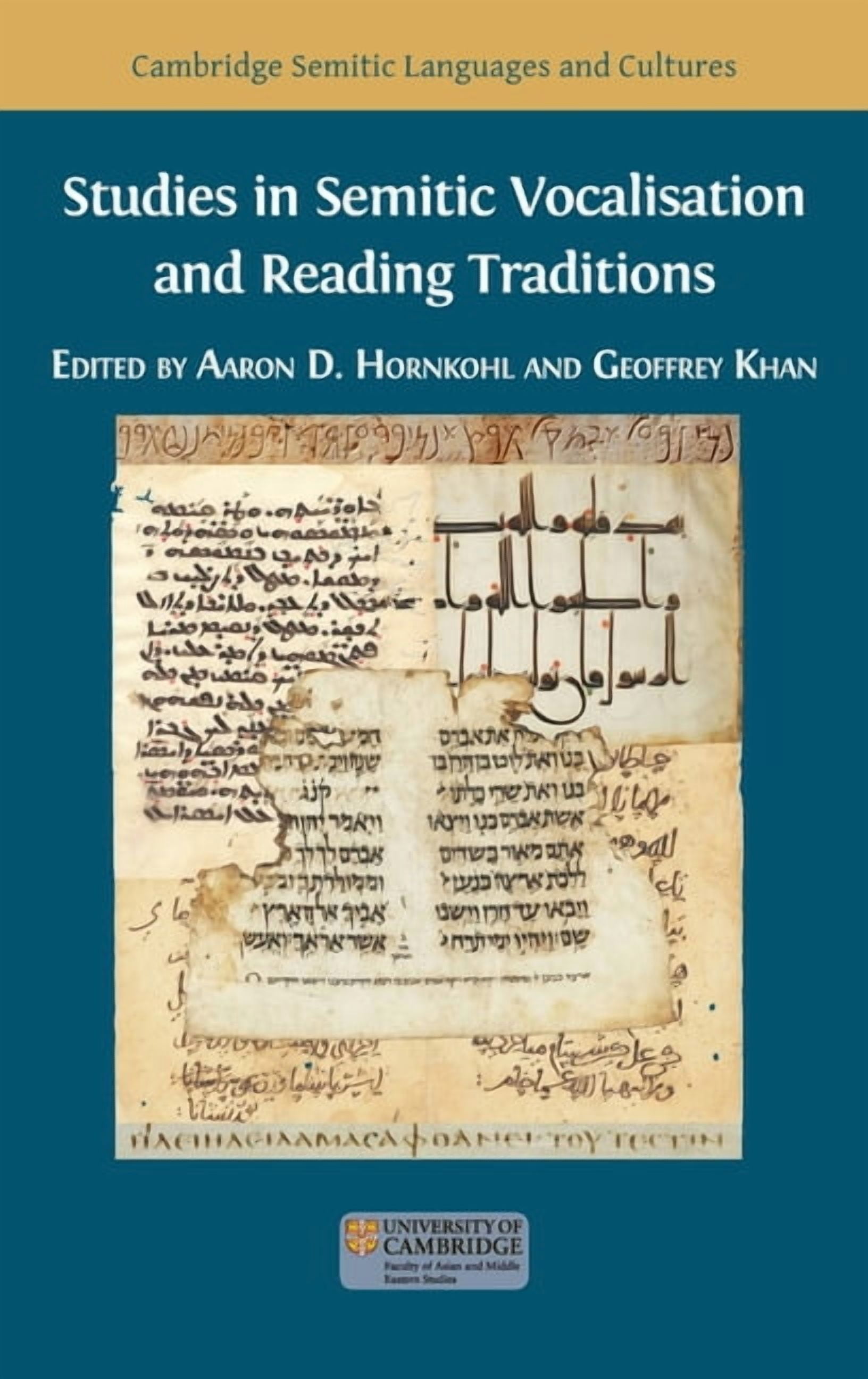 Semit Language Semitic Languages and Cultures Studies in Semitic Vocalisation and ...