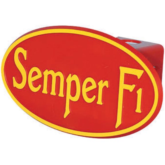 Semper Fi USMC ABS Hitch Cover with Quick Loc