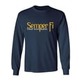 thumbnail image 1 of Semper Fi United States Marines Adult Long Sleeve T-shirt, 1 of 3