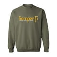 thumbnail image 1 of Semper Fi United States Marines Crewneck Sweatshirt, 1 of 3