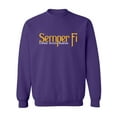 thumbnail image 1 of Semper Fi United States Marines Crewneck Sweatshirt, 1 of 3