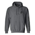 thumbnail image 1 of Semper Fidelis Black Sleeve Print Adult Hooded Sweatshirt, 1 of 3