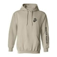 thumbnail image 1 of Semper Fidelis Black Sleeve Print Adult Hooded Sweatshirt, 1 of 3