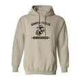 thumbnail image 1 of Semper Fidelis Marines Adult Hooded Sweatshirt, 1 of 3