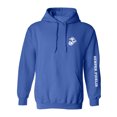 thumbnail image 1 of Semper Fidelis White Sleeve Print Adult Hooded Sweatshirt, 1 of 3