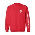 thumbnail image 1 of Semper Fidelis White Sleeve Print Crewneck Sweatshirt, 1 of 3