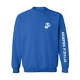 thumbnail image 1 of Semper Fidelis White Sleeve Print Crewneck Sweatshirt, 1 of 3