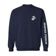 thumbnail image 1 of Semper Fidelis White Sleeve Print Crewneck Sweatshirt, 1 of 3
